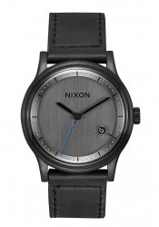 Nixon The Station Leather All Black