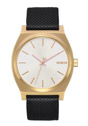Nixon The Medium Time Teller Leather Gold / Soft Pink / LH