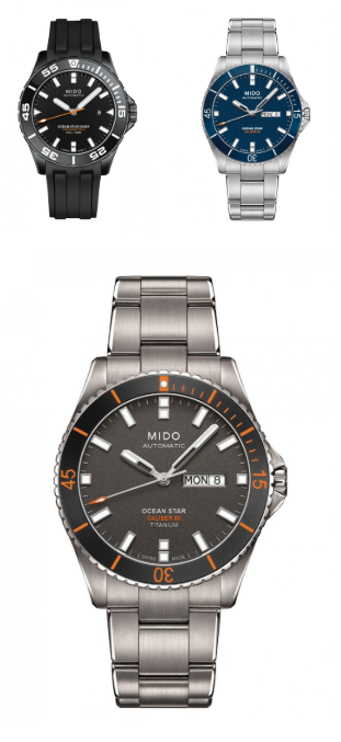 Uhren der Mido Ocean Star Kollektion